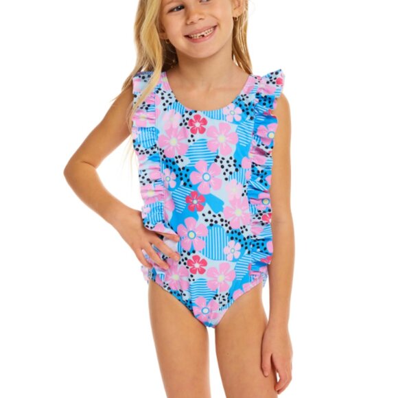 Boys Aqua Surf Short Set by Andy & Evan main image 1